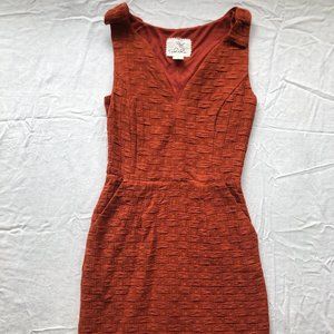 Anthropology Autumn Dress